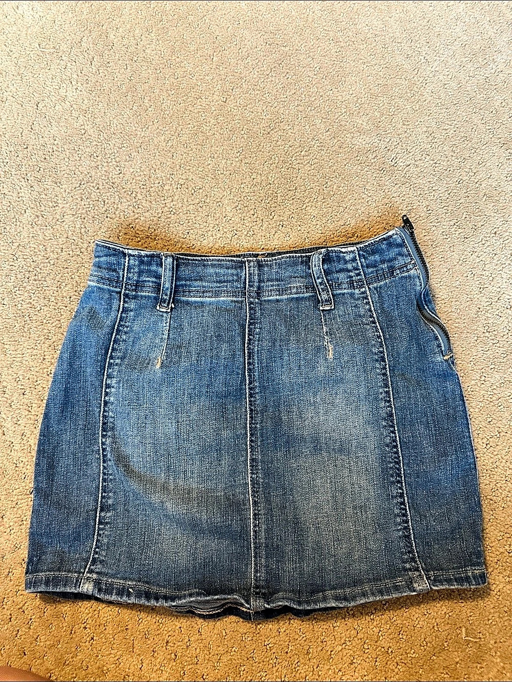 We the Free Denim Skirt